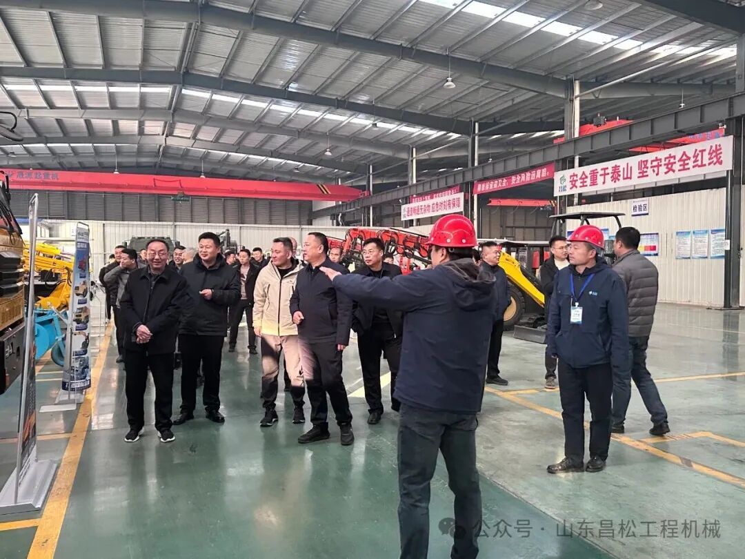 鄆城縣高級技工學(xué)校黨委書記郭國建領(lǐng)導(dǎo)一行蒞臨山東昌松視察指導(dǎo)工作